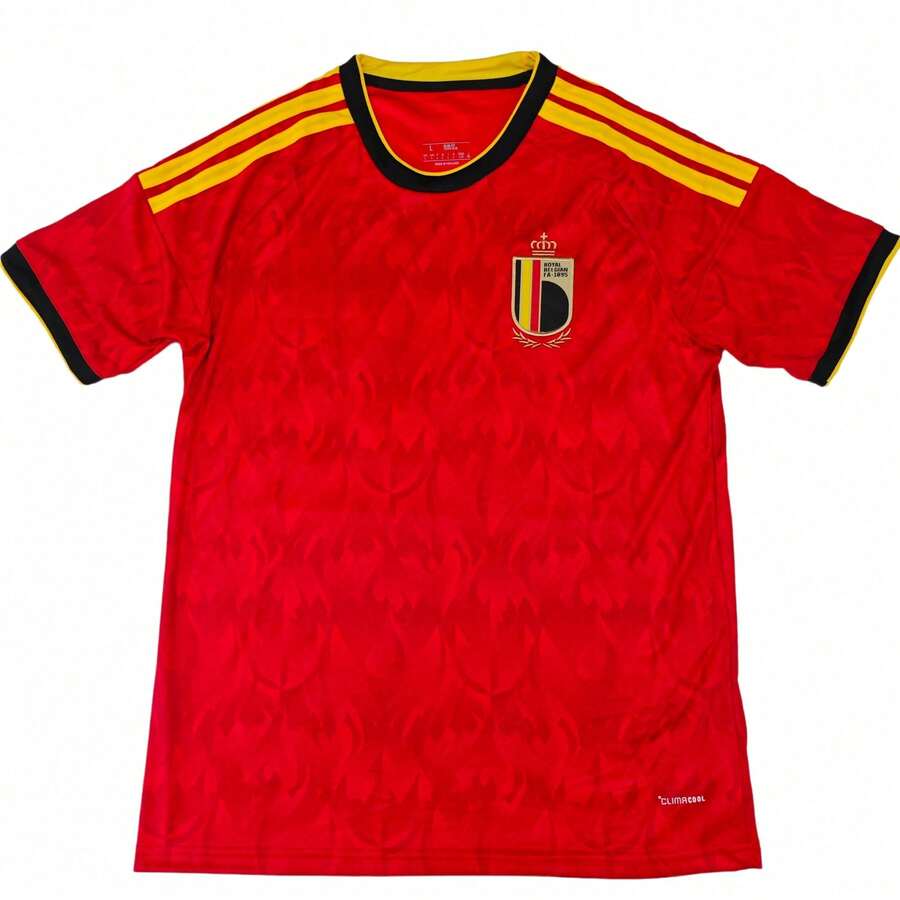 2026 Belgium Home Fan Soccer Jersey, Quick-Dry Match Day Football Shirt For USA Canada Mexico World Cup - XL - 查看 1