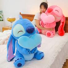 New 30/45cm Hug The Heart Stitch Doll Plush Toy Cute Girl Large Stuffed Animal Pillow Gifts - Multicolor - View 5
