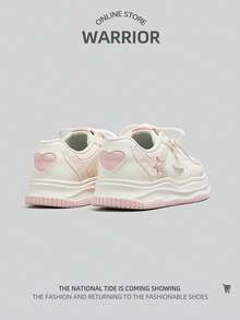 WARRIOR 1雙女款低筒休閒運動鞋 - 米粉 - 查看 6