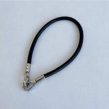 1pc Solid Color Phone Lanyard, Minimalist PU Wrist Strap Daily Gift Phone Charm - Multicolor - View 13