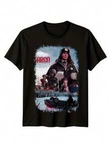 Camiseta con el póster de la película Fargo - Inspirada oficialmente con gráficos retro y personajes icónicos (Lorne Malvo, Marge Gunason, Ed y Helen Sorenson) - Ropa casual unisex para toda - Rosa - Ver 1