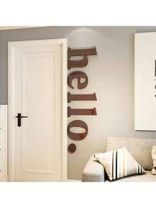 1pc Mirror Acrylic Wall Sticker - Multifunctional Wall Decor Mirror Sticker, Suitable For Living Room, Bedroom, Bathroom, Home, Reflective Wall Art, Room Renovation, Home Decor, Father's Day Gift, July 4th Decoration, Summer Decoration - Multicolor - View 3