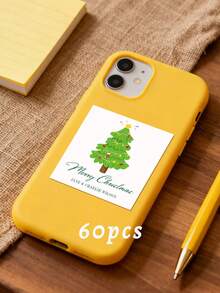 20/30/40/60pcs Personalized Christmas Stickers/Personalized Christmas Gift Labels/Santa Claus Gift Stickers/Merry Christmas Stickers/Christmas Labels/Christmas Gift Labels/Santa Claus Stickers/Envelope Seal Stickers/Personalized Christmas Stickers - Multicolor - View 18