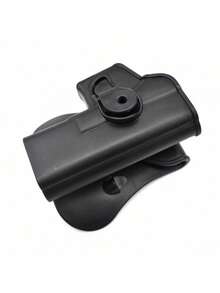 17 Left Hand, Right Hand Holster Multi-Functional Tactical 360 Degree Adjustable Waist Quick Draw Holster IMI Pistol Holster G17 Movie Prop - Black - Black - View 3