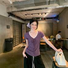 Women Tops - Purple - View 5