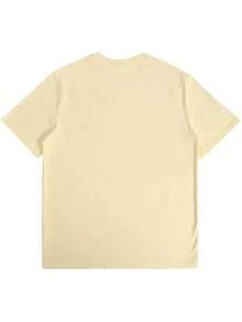 Women's T-Shirt, Colorful Bus, Light Everyday Outfit - Khaki - View 2
