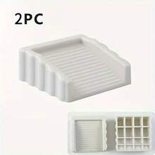 2pcs Creative Windproof Door Stopper, Plastic Matte Surface Wedge, Safety Door Blocker, Anti-Collision Door Stopper Available In 4 Colors - Door Stop - View 7