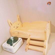 10cm/20cm 娃娃床系列，娃娃裝扮床，娃娃配件，娃娃屋裝扮，毛絨玩具床，明星周邊娃娃，派對贈品，生日禮物(不含娃娃) - 彩色 - 查看 10