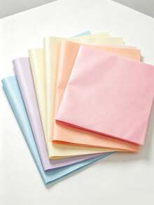 18/30/60 Sheets Macaron Color Glitter Paper, Matte Lightweight Gift Wrapping Paper. Multicolor Soft Paper, Suitable For Birthday, Wedding, Party And Holiday Wrapping. Elegant Multipurpose Decorative Paper, Suitable For Gifts And Crafts. - Pearlescent Packaging Paper - View 6