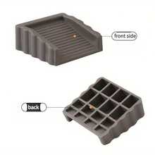 2pcs Creative Windproof Door Stopper, Plastic Matte Surface Wedge, Safety Door Blocker, Anti-Collision Door Stopper Available In 4 Colors - Door Stop - View 5