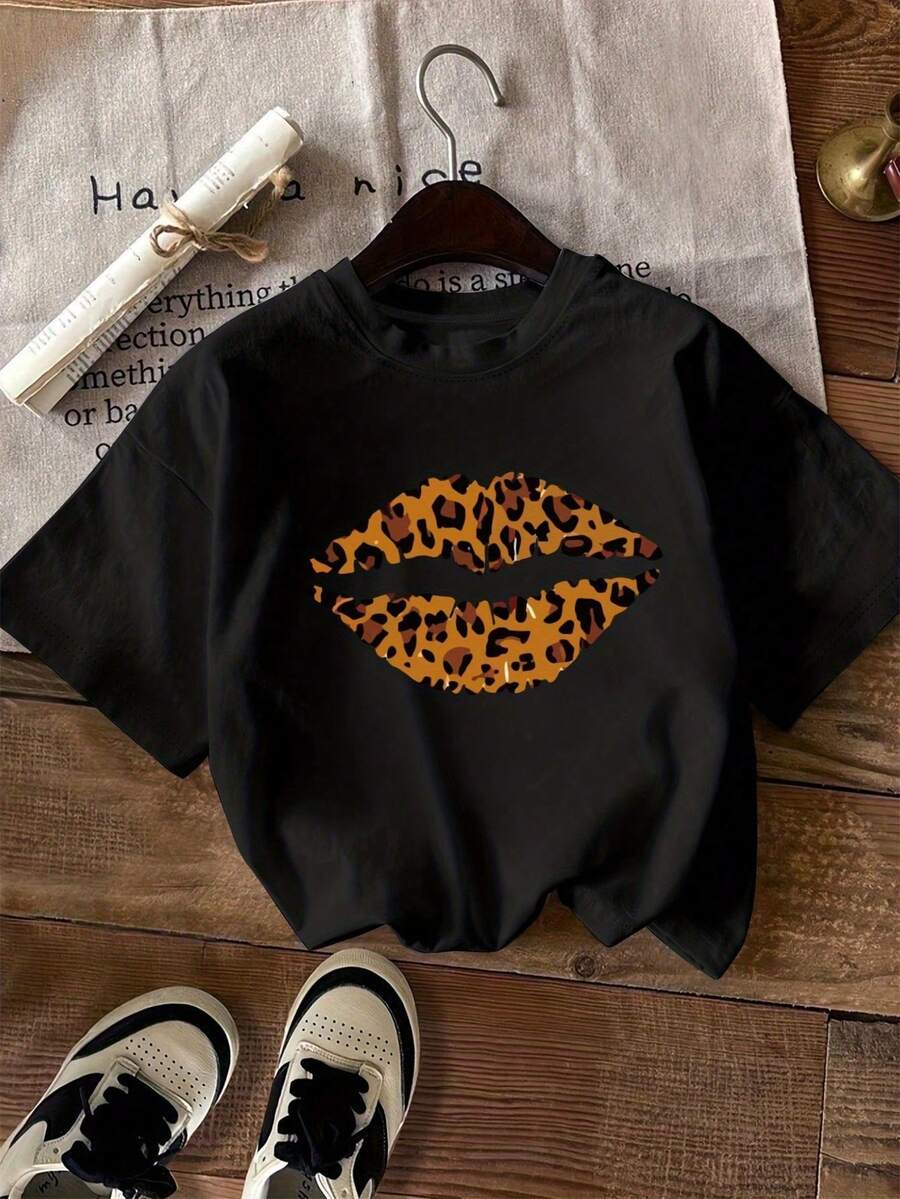 Blusa Mujer Estilo Mexicano Camiseta Casual Manga Corta Camiseta Mujer Moderna Diseño Mexicano Ropa de Calle - Negro - Ver 1