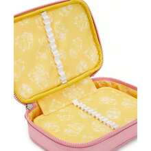 Kipling 100 Pens Zippered Case |  | Long Wallets - pink daisy - View 4