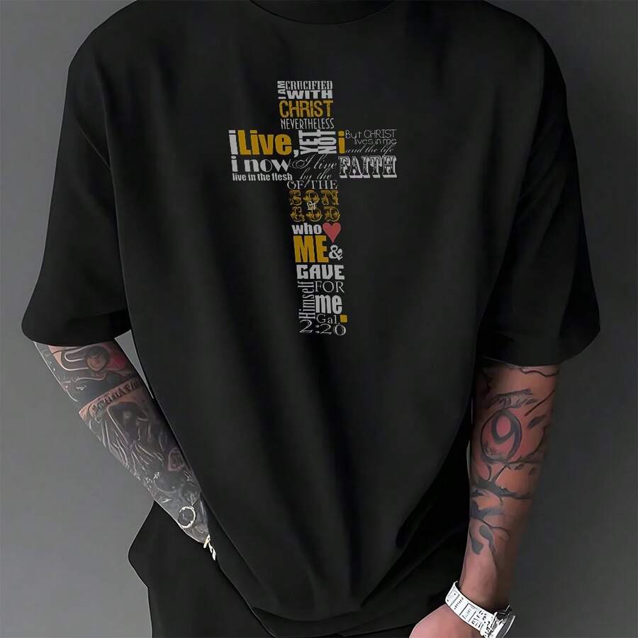 Men T-Shirts - Black - View 1