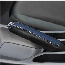 Handmade Leather Parking Brake Cover, Protective Sleeve For Car Manual Brake Lever, Auto Accessories - Car Handbrake Protective Cover - View 14