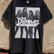 The Cars 80s Retro T-Shirt Classic New Wave Synth-Pop Graphic Tee - 返回 2 - 查看 1
