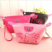 SANRIO 1件 PU防水化妝包 手提化妝包 可愛防盜錢包 適合日常使用/旅行 情人節禮物與婦女節特別版返校包 可愛卡通時尚動漫手提包 生日禮物 甜美可愛設計 派對禮物 萬聖節禮物 復活節禮物 聖誕禮物 - 彩色 - 查看 8