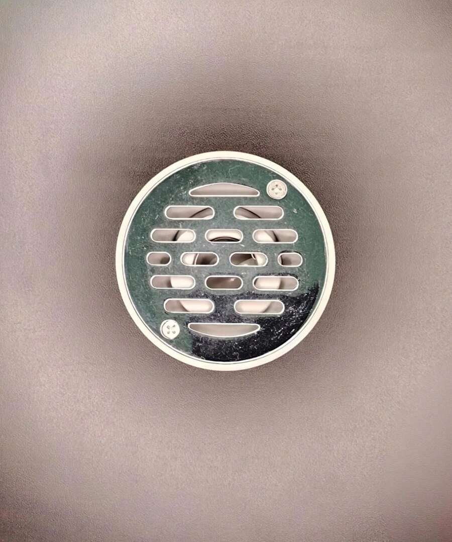 ABS ODOR-RESISTANT STRAINER, STAINLESS STEEL WITH SQUARE OR ROUND GRID - PL802 - View 1