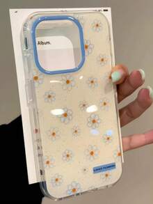 1個白色大孔雛菊手機殼，相容 iPhone 17 Pro Max、Apple 16/15/14/13 - 白色 - 查看 1