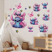 1pc Disney Stiddy Fun Wallpaper Wall Decor Self-Adhesive - Stitch Wall Decoration Self-adhesive - View 4