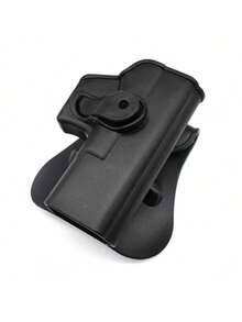 17 Left Hand, Right Hand Holster Multi-Functional Tactical 360 Degree Adjustable Waist Quick Draw Holster IMI Pistol Holster G17 Movie Prop - Black - Black - View 2