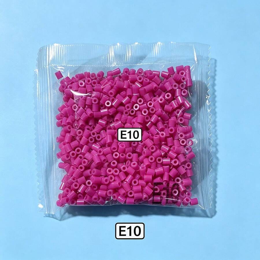 1000顆/包 熔融珠拼圖補充裝 2.6mm 1000顆 3D拼圖珠套組,適用於DIY手工珠寶製作材料 - 高品質像素拼圖珠,適合創意手工藝 - E10 - 查看 1