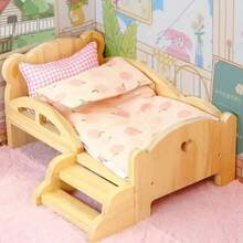 10cm/20cm 娃娃床系列，娃娃裝扮床，娃娃配件，娃娃屋裝扮，毛絨玩具床，明星周邊娃娃，派對贈品，生日禮物(不含娃娃) - 彩色 - 查看 6