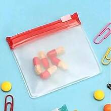 A8 Waterproof Pill Box Set, 2 Times A Day Large Capacity 7-Day Pill Organizer, With 7 Color-Coded Storage Bags, Reusable Travel Pill Box - Multicolor - View 15