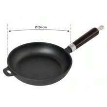 Non-Stick Frying Pan Flat Bottom Pancake Pan Egg Cooker Home Use Non-Stick Pot Multi-Function Small Pot Induction Cooker - View 1