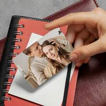 1pc Custom Wallet Card,Couple Photo Card,Custom Wallet Insert Card, Perfect Gift For Husband, Boyfriend,Or Partner,Birthday Gift,Father's Day Gift - Multicolor - View 5
