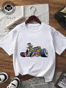 T-Shirts Hommes - Blanc - Voir 1