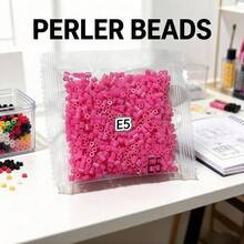 1000顆/包 Fusion Beads 補充包 2.6mm 1000顆 3D Perler 珠子套組，DIY手工珠寶製作材料，高品質像素珠創意手工藝 - E5 - 查看 3