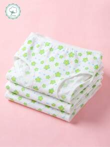 12pcs Girls' Fruit & Flower Print Breathable Comfortable Panties - Multicolor - View 8