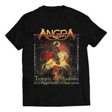 Angra Temple Of Shadows Rock Activity T-Shirt - Black - View 1