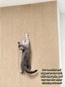 1pc Self-Adhesive Cat Scratch Pad, Trimmable Carpet, Cat Scratch Sticker, Prevent Pet Scratching Sofa Furniture Protection - 40*300cm - View 5