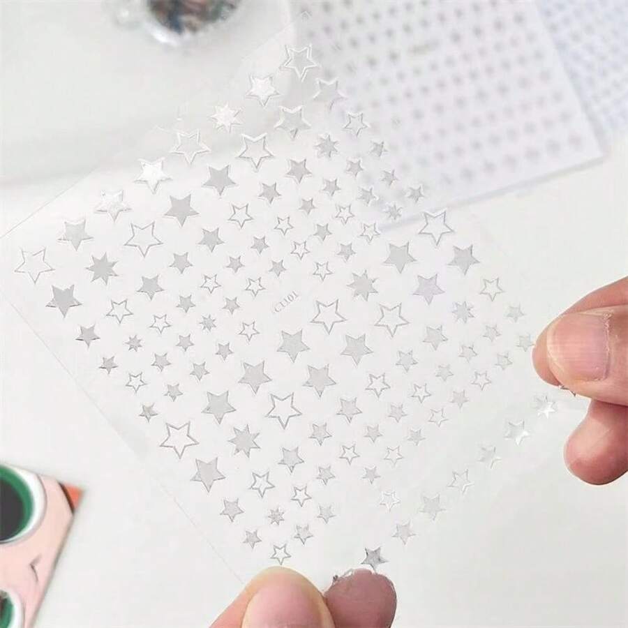 Stickers - Silver Star-1PCS - View 1
