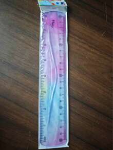 1pc/3pcs Flexible PVC Soft Ruler, 11.81 Inch Bendable And Seamless Folding Design, Inch And Centimeter Scale, Suitable For Students And Office Use - Assorted Colors, Back To School - Multicolor - View 11