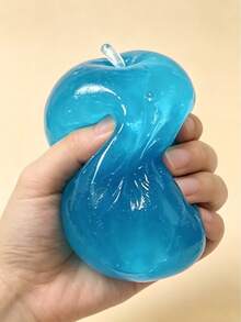 Juguete antiestrés de rebote lento con forma de manzana realista, decoración de escritorio de oficina, dispositivo para aliviar el estrés de estudiantes, regalo creativo de fruta realista, 1 pieza estilo y color aleatorios - Multicolor - View 1