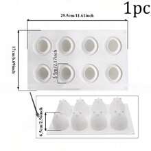 1pc Silicone Mango/Raspberry/Strawberry Cake Mold, Reusable Baking Mold, Suitable For DIY Mousse, Chocolate, Chiffon, Cheese, Ice Cream, Jelly, Pudding, Easy Release, Perfect For Easter, Christmas, Valentine's Day, Graduation, Birthday Party - Multicolor - View 10