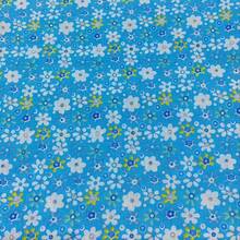 1pc Cute Country Style Floral Pattern Cotton Fabric, 7 Different Floral Colors, Soft And Breathable, Pre-Cut Fabric, Suitable For Patchwork, Sewing, Handmade DIY Projects And Home Decor. - Yellow - View 11