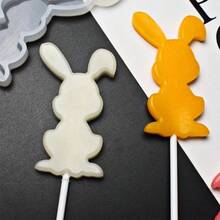 - Molde de piruleta de silicona transparente, para chocolate, caramelos duros y resina epoxi, 2 unidades Nconejo - N_Conejo - Ver 4