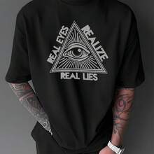 T-Shirts Hommes - Noir - Voir 1