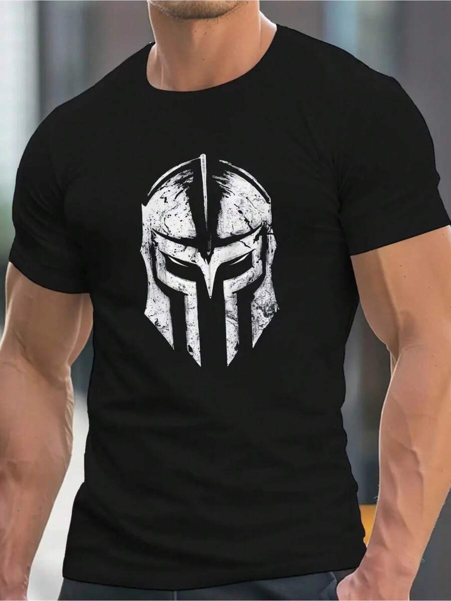 Men T-Shirts - Hitam - View 1