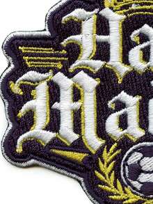 1個 Hala Madrid 足球刺繡熨燙貼布 西班牙足球 1902 - 彩色 - 查看 4