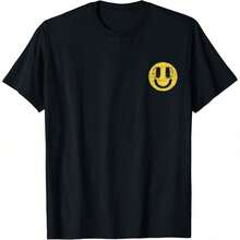 Camiseta con Diseño de Auriculares Geniales - Negro - Ver 1