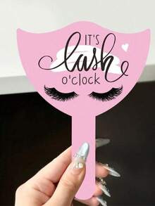 1PC Lash Technician Photo Prop Lash Photo Display Board Reusable PVC Handheld Lash Beauty Card Social Media Lash Technician Supplies Lash Tools Lash Technician Gift - Multicolor - View 14
