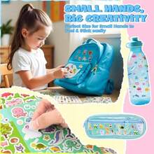 Water Bottle Stickers For Classroom Use Paper Material Multicolor 1300+ Cute Animal Designs Across 8 Themed Sheets For Crafts Party Favors Christmas Decorations And Scrapbooking - 動物04 - 查看 5