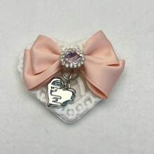 1pc Luxury Phone Stand, Exquisite Lace Bowknot, Sparkling Rhinestone Heart Design. Fashionable Niche Pendant Accessory, Suitable For Girls. Adhesive Retractable Finger Ring Holder, Perfect For Watching Movies And Videos - Multicolor - View 8
