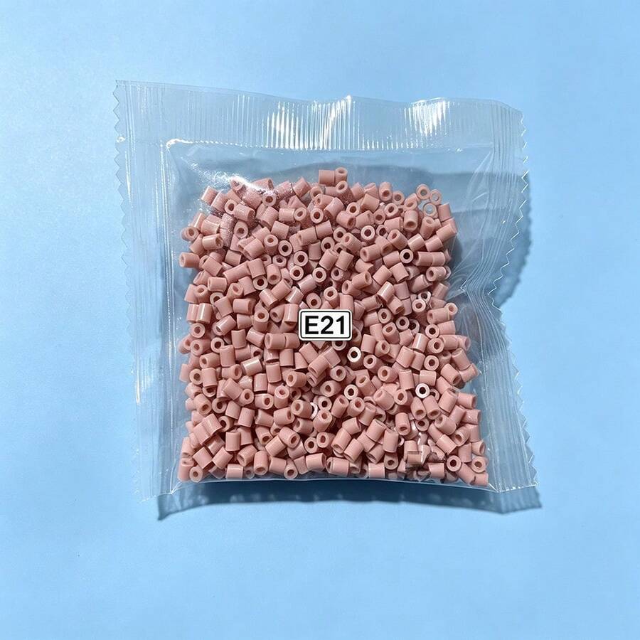 1000顆/包 Fusion Beads 拼圖補充珠 2.6mm 1000顆 3D拼圖珠套組,適用於DIY手工珠寶製作材料-高品質像素拼圖珠,適合創意手工藝 - E21 - 查看 1