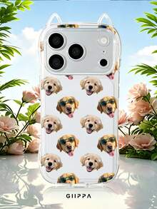 GIIPPA 1件透明客製化度假風手機殼，適用於 iPhone 18/17/16/15/14/13/12/11/Pro Plus Max，客製化圖片手機殼，客製化姓名手機殼，畢業禮物、度假禮物、週年紀念禮物、情人節禮物、生日禮物、婚禮禮物 - 彩色 - 查看 7