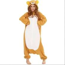 Rilakkuma Kigurumi Bear Sister Adult Cartoon One-Piece Pajamas Relaxed Bear - View 15